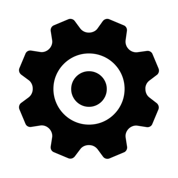 dişli simgesi vektör illüstrasyonu