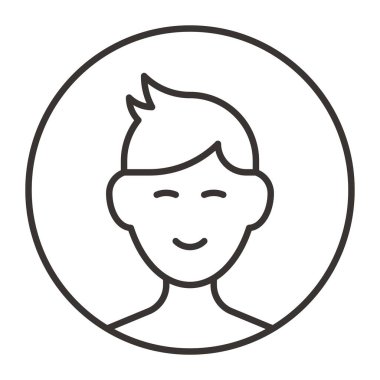 Adam simgesi, anahat stili