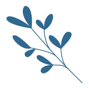 Dalları düz bir şekilde doğa simgesi bırakır