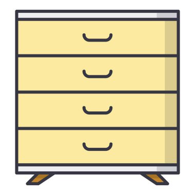 Kostüm simgesi vektör illüstrasyonu