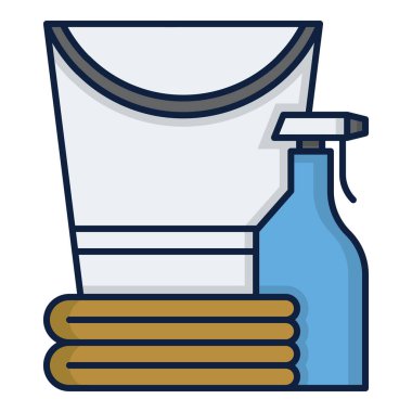 tuvalet kağıdı temizleme ikonu vektör illüstrasyon tasarımı