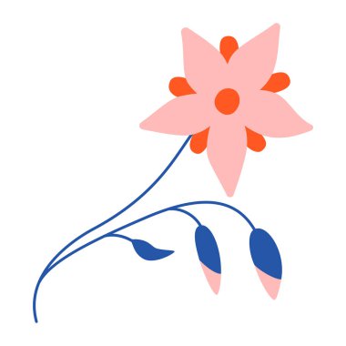 güzel çiçek süsleme simgesi