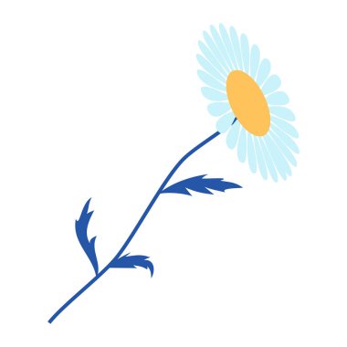 vektör çiçek ve yapraklar