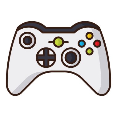 oyun konsolu izole edilmiş simgesi