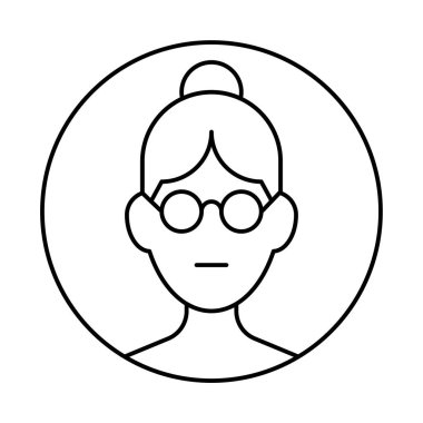 yosun mor vektör simgesi