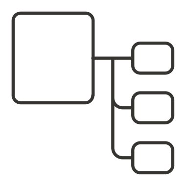 yosun mor vektör simgesi