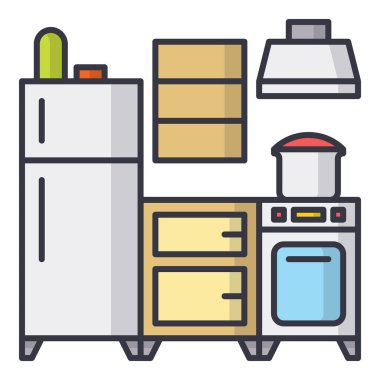 yosun mor vektör simgesi