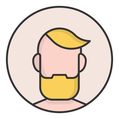 yosun mor vektör simgesi