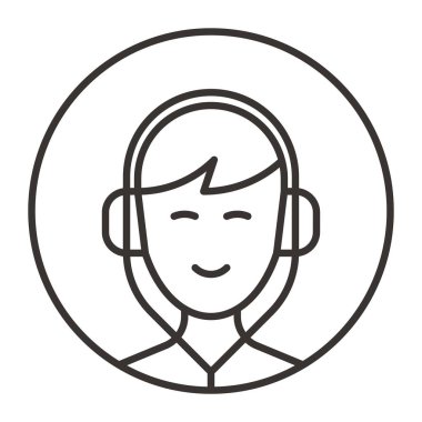 yosun mor vektör simgesi