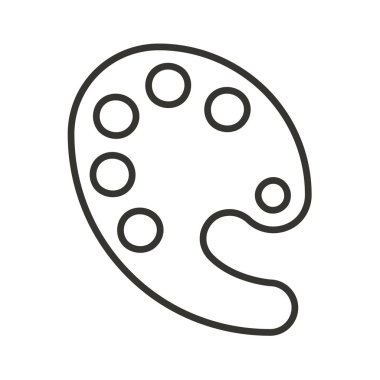 izole edilmiş donut simgesi vektör çizimi