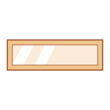 bariyer düz simgesi, vektör illüstrasyonu