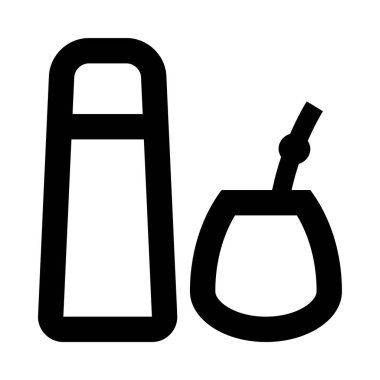 Bir şişe sıvı ve bir kadeh şarap.