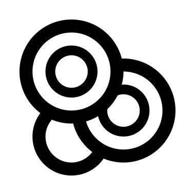 Dairesel bir nesnenin siyah beyaz fotoğrafı