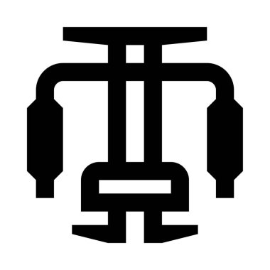 bir makinenin siyah beyaz resmi