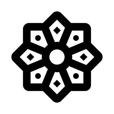 Beyaz arkaplanı olan siyah beyaz bir kar tanesi.