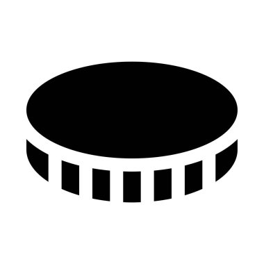 Dairesel bir nesnenin siyah beyaz fotoğrafı