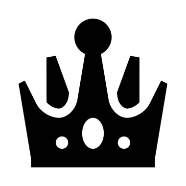 Üstünde siyah taç olan bir taç.