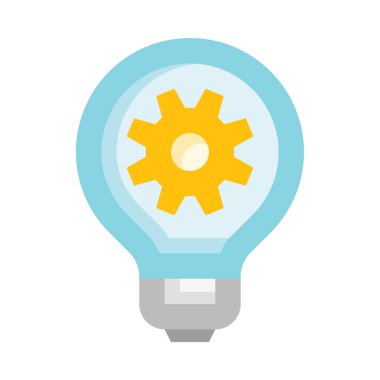 İçinde vites olan bir ampul.