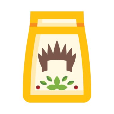 Bir çuval hardal ve filiz.