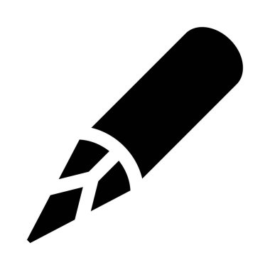 Siyah beyaz bir kalem resmi.