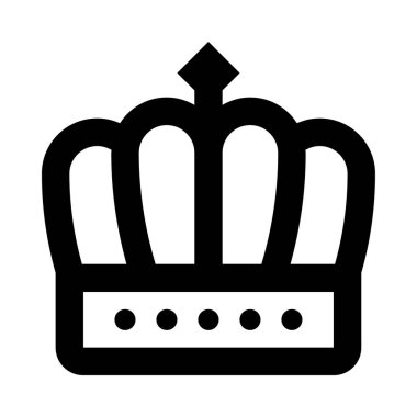 Üstünde haç olan bir taç.