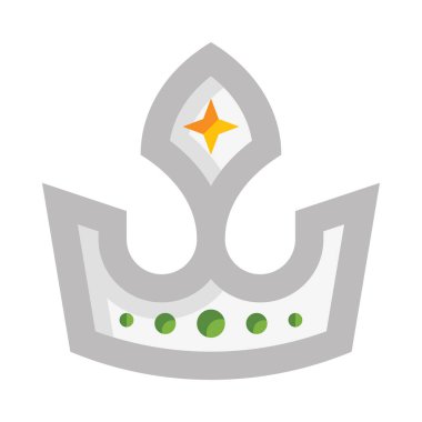 Üzerinde yıldız olan bir taç.