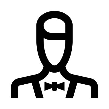 Papyon ve smokin takan bir adam.