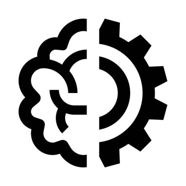 Bir dişli tekerleğinin siyah beyaz görüntüsü