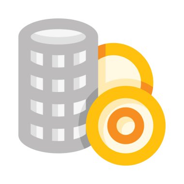 Bir yığın bozuk para ve yığınla bozuk para.