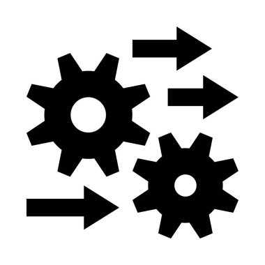 Bir dişli tekerleğinin siyah beyaz fotoğrafı.