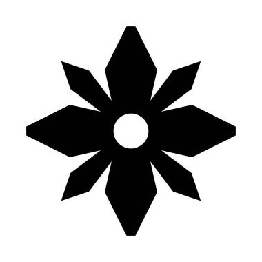 Siyah beyaz bir çiçek resmi.