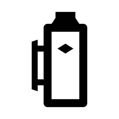 Üzerinde elmas olan bir şişe bira.