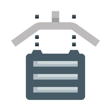 Üzerinde pil olan bir kamera.