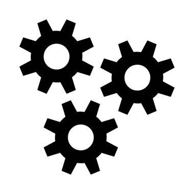 Beyaz arka planda üç vites.