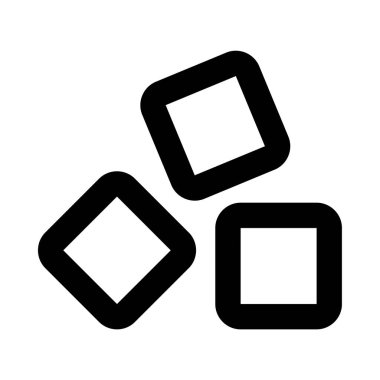 Beyaz arkaplanı olan üç kare.