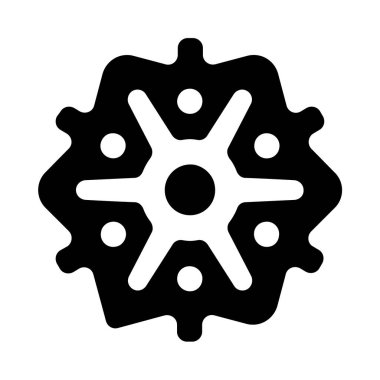 dişli simgesi vektör illüstrasyonu