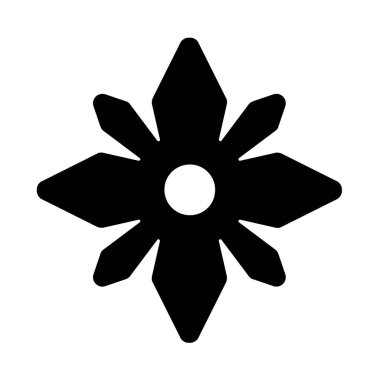 çiçek simgesi vektör illüstrasyonu