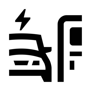 güç dolgu vektör simgesi