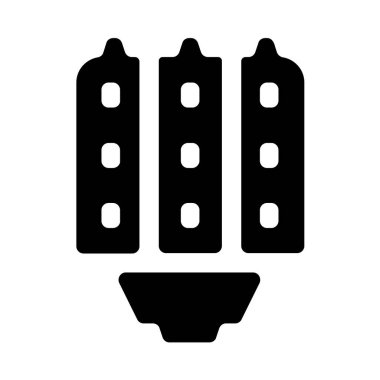 Modern simgenin vektör illüstrasyonu