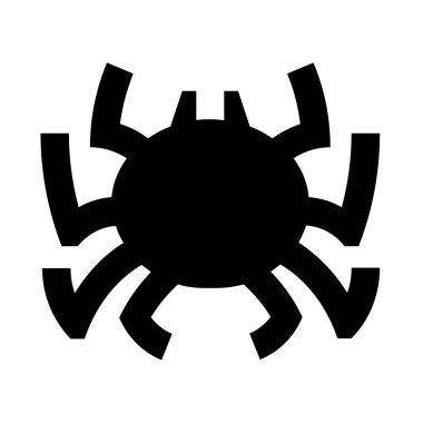 Örümcek sembolü vektör deseni