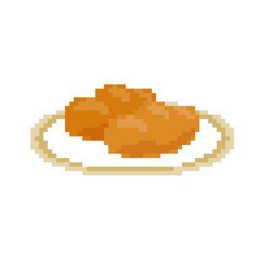 Ekmek. Düzenlemesi kolay vektör illüstrasyonu.