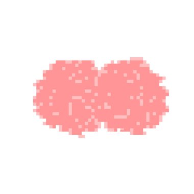 Cheer Girl Pompompoms. Düzenlemesi kolay vektör illüstrasyonu.