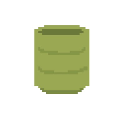 Japonca Teacup. Düzenlemesi kolay vektör illüstrasyonu.