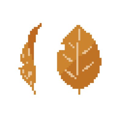 Solmuş yapraklar. Düzenlemesi kolay vektör illüstrasyonu.