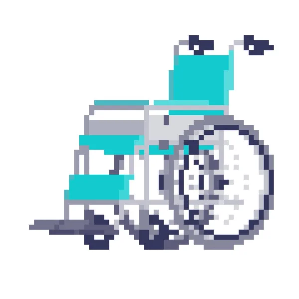 Wheelchair Normal Type Self Propelled Type Vector Illustration Easy Edit — Stock Vector