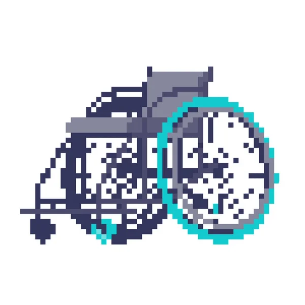 Rollstuhl Für Den Wettbewerb Einfach Bearbeitende Vektorgrafik — Stockvektor