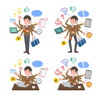 Ofiste çoklu görev yapan bir spor ceketi takımı. Yönlendirmesi çok kolay..