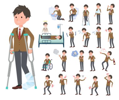 Yaralı ve hastalıklı bir spor salonu öğrencisi. Yönlendirmesi çok kolay..