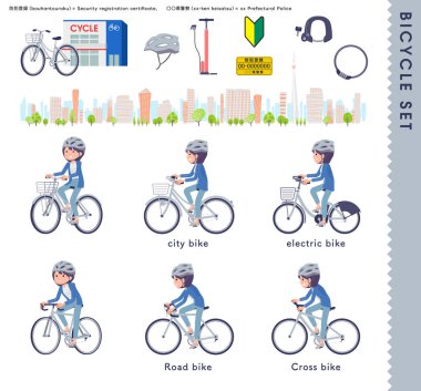 Bir grup halkla ilişkiler kadını bisiklete biniyor. Yönlendirmesi çok kolay..