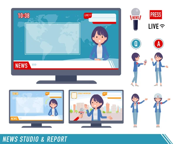 Haber programlarında görünen bir grup halkla ilişkiler kadını. Yönlendirmesi çok kolay..